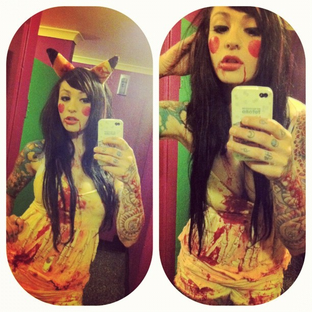 nekomarie:  I failed to get one single good photo last night so here are more stupid