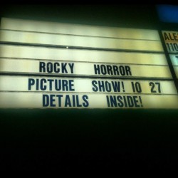 Yes! #rockyhorror #saturday #excited (at Flagship Cinemas New