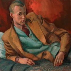 blastedheath:  William Alexander Sutton (New Zealander, 1917-2000), Portrait of Peter Young, 1955. Oil on canvas. Christchurch Art Gallery, Christchurch. 