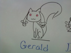 Kimikomuffin:  Undeadmeenah:  #I Drew This On The Board In French And My Teacher