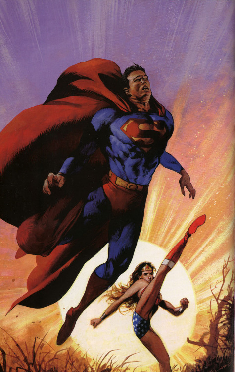 ealperin:  gingerhaze:  discodick:  Superman has a Bazillion different forms of vision, and he still didn’t see that one coming.   “Wonder Woman whyyyyyyyyyy”  I want this to happen in the new movie. 