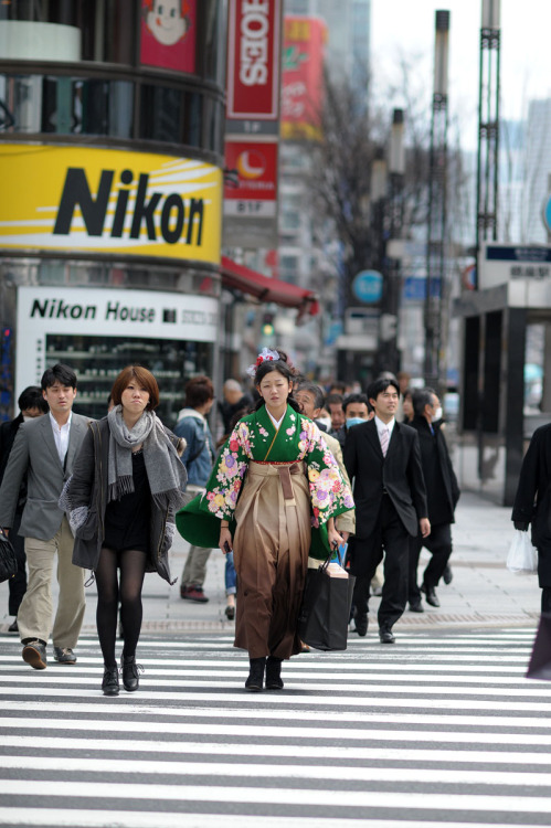 quaintrelle-style:  I really love the hakama over kimono look, especially with lace-up boots <3 