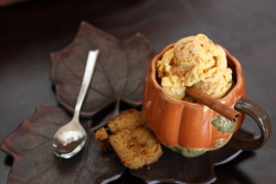 prettylittlepieces:  Pumpkin Spice Ice Cream