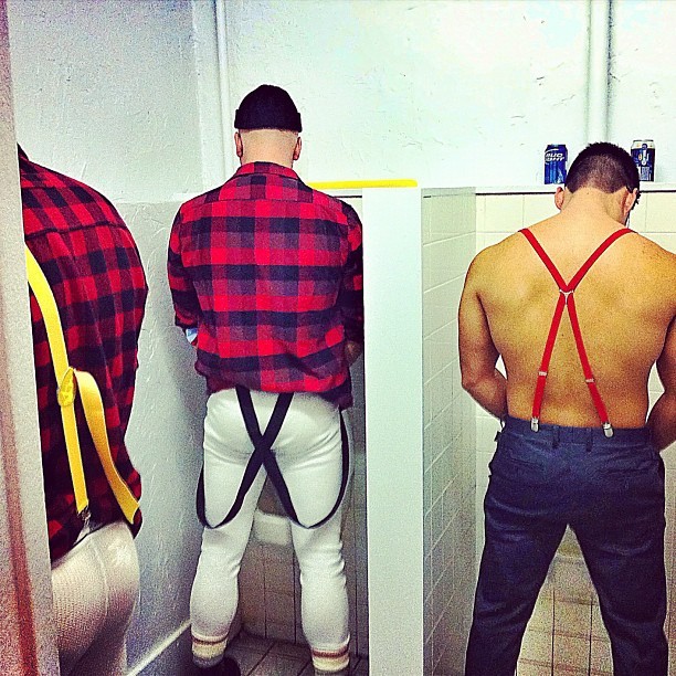 Men at Urinals