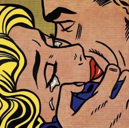 Sex lonequixote:  Kiss ~ Roy Lichtenstein pictures