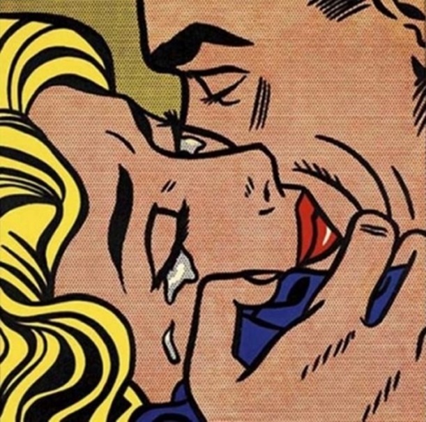 lonequixote:
“ Roy Lichtenstein
Kiss
”