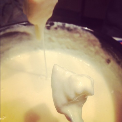 swiss food! #fondue #cheese