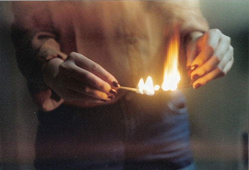 burningdesert:  playing with fire 