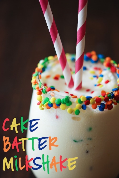 gastrogirl:  cake batter milkshake.  adult photos