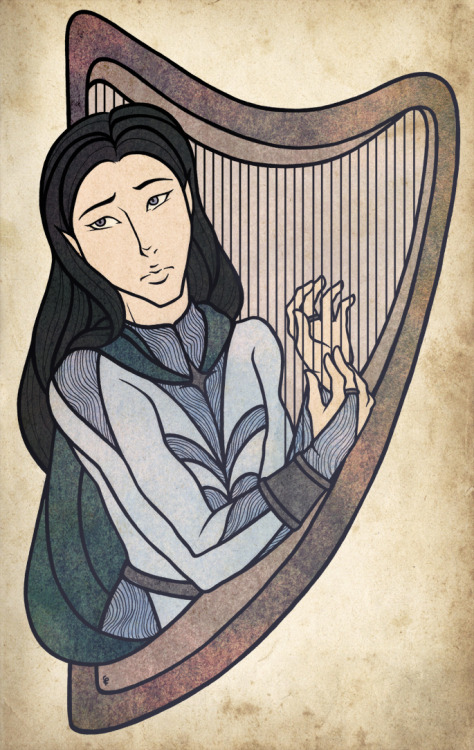 cocchilweran: Another Silmarillion fanart, because the rekindled obsession caused by the umpteenth r