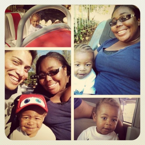 Fun times today!! Albert’s first visit to #disneyland with @neishhh_  (at Disneyland Park)