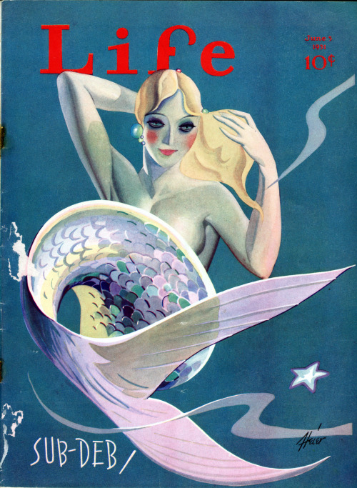 willigula: Life magazine cover by Henry Heier, 1931