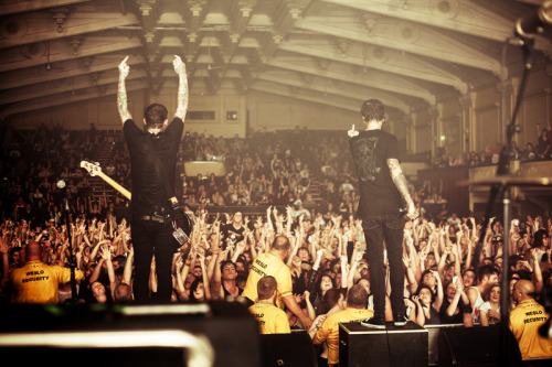 hartleyphoto:Ahren Stringer and Joel Birch. Thebarton Theatre, Adelaide. October, 2012.but yeh p coo