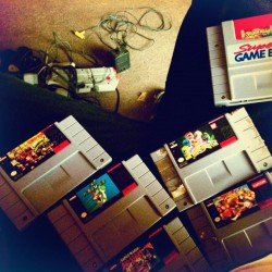 distantdreamz:  Christmas came early… #snes