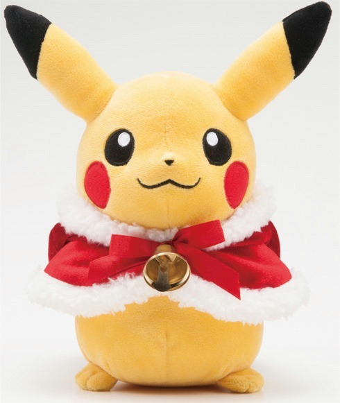 rinshibooty:Pokemon Plushies, Plates And Mugs Invade Japan For Christmas