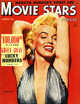 lanallure:Marilyn Monroe movie magazine covers, c. 1950s.
