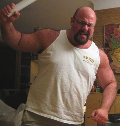 hunghairybear:  &ldquo;Fuck You Fly!&rdquo; shouted the Furry Daddy Bear.