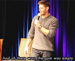 samcas:  Jensen on seeing the Supernatural