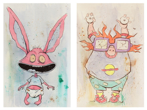 theintermission:  “Rugrats” Combined With “Ahh! Real Monsters” on We Heart It. http://weheartit.com/entry/38675228 
