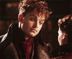 thedailylovejournal:  Jefferson ‘The Mad Hatter’ - Once Upon a Time: The Doctor, 2.05 Scenes 