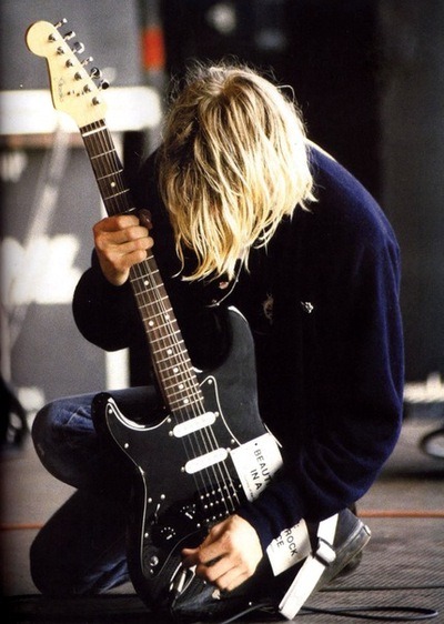 Kurt Cobain Reading 1991