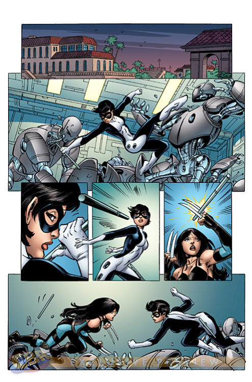 AVENGERS ACADEMY #39 / Unlettered Previews 1-3 by Tom Grummett CBR Interview: Gage Examines His