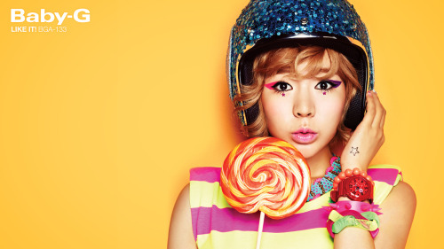 GIRLS&rsquo; GENERATION BABY-G CASIO  OFFICIAL WALLPAPERS. Official Baby G Website:  www.