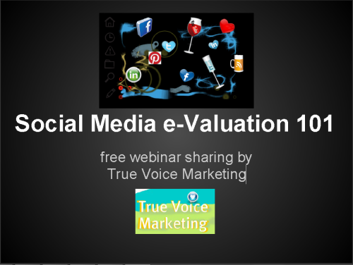 Social Media e-Valuation