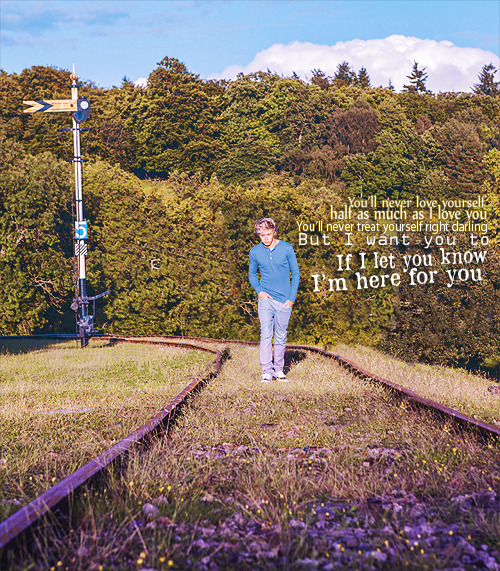 fckniall:  Maybe you’ll love yourself like I love you. 