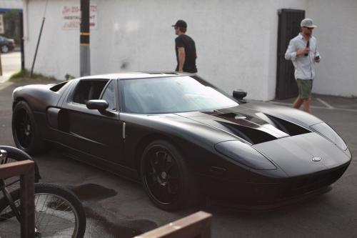 fullthrottleauto:  Black Matte Ford GT 