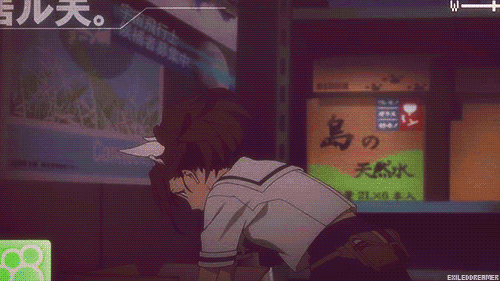 basedmatoi-blog:  Kaito’s “Nyan Nyan” app in use. 