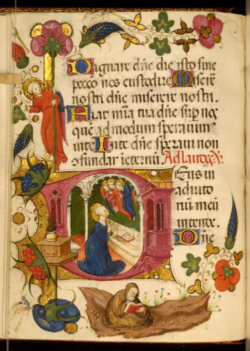 jothelibrarian: Pretty medieval manuscript of the day is another leaf from the same book we loo