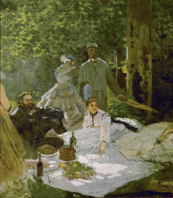 iov: Claude Monet, Le Déjeuner sur l’herbe, 1865-1866