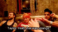 htadojeremy:  Taylor: You got a great memory, “Taylor you weren’t there”! Hayley: