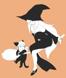 thedoorslocked:  witchykage by medli 