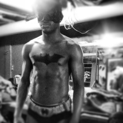 failingsuperhero:  failingsuperhero:  Thought I posted this but apparently not. I love Halloween!  That time I went as an oversexed Batman on Halloween… I was also a gogo dancer 