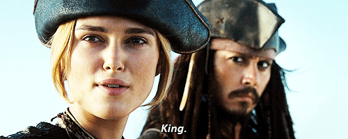 My favorite Disney princess is Elizabeth Swann because instead of becoming a princess, she was like "nah, fuck that" and became a king instead.