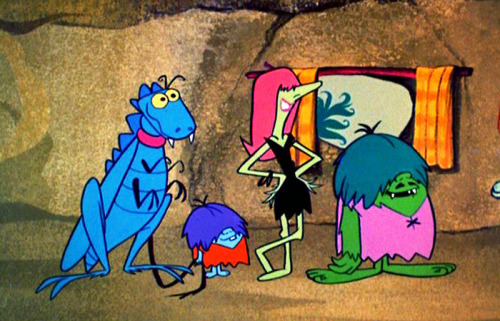 The Gruesomes; from Hanna-Barbera&rsquo;s The Flintstones (1960-66)  The Gruesome&rsquo