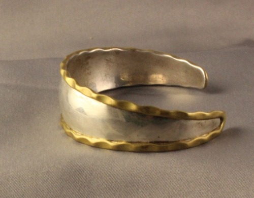 Vintage Sterling Silver Bangle $49 here