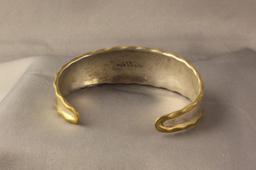 Vintage Sterling Silver Bangle $49 here