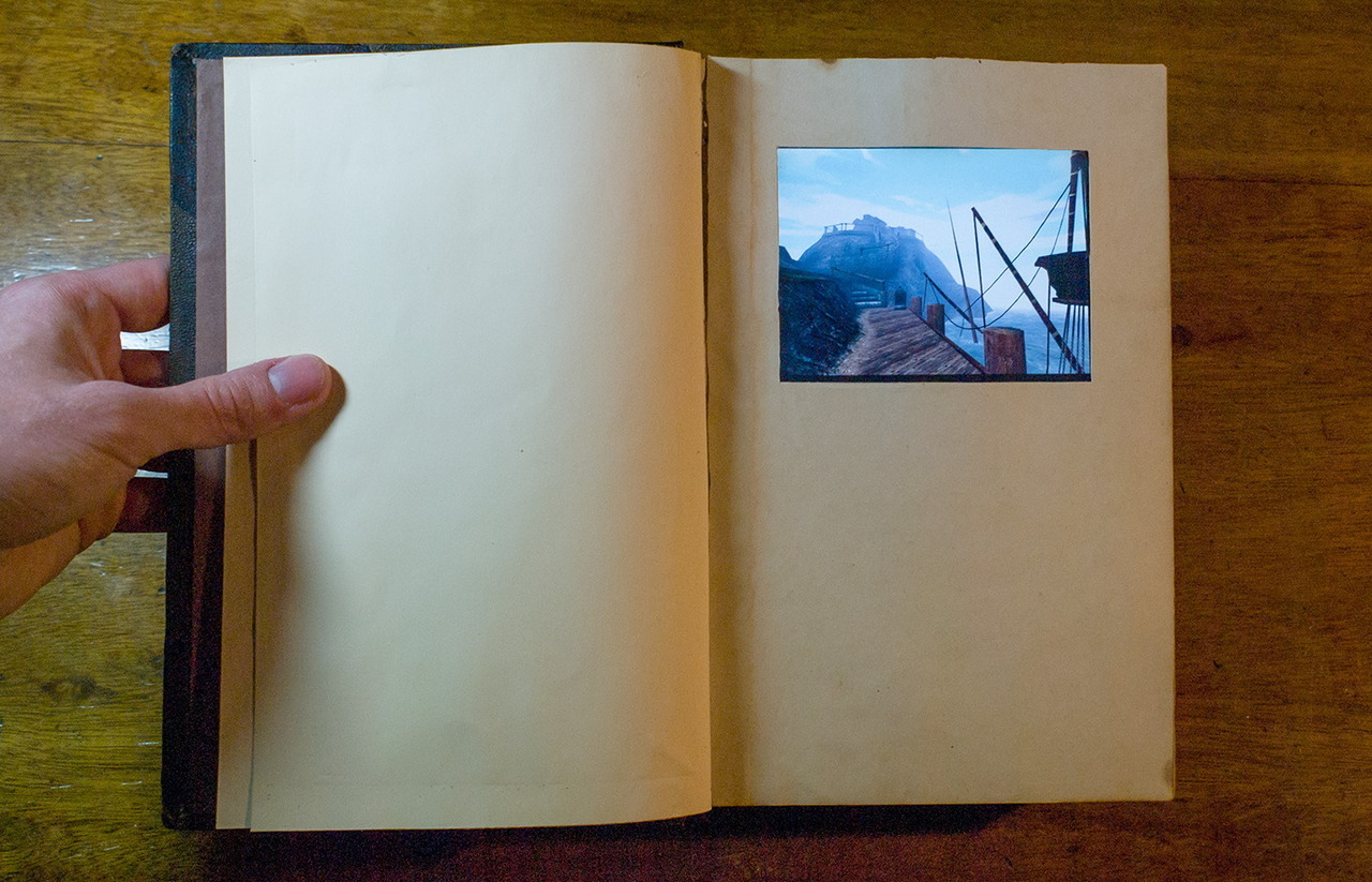 sturmpony:  gamefreaksnz:  A real Myst book  This is a project I’ve been working