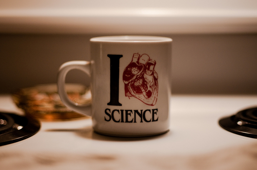 cajuns:  I Heart Science, My Father’s Mug (by Melissa Dex Guzman) 