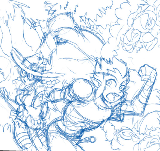 clumzor:  I seem to have survived the hurricane. Also, party page preview.  Aaaw!