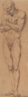 Anonymous, Italian, Nude Study, early 19th