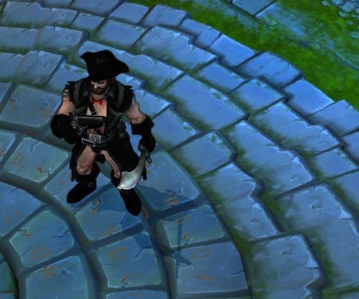 xenitaph:  aque-mizuhara:  So I found this “BDSM Gangplank” custom skin…. 