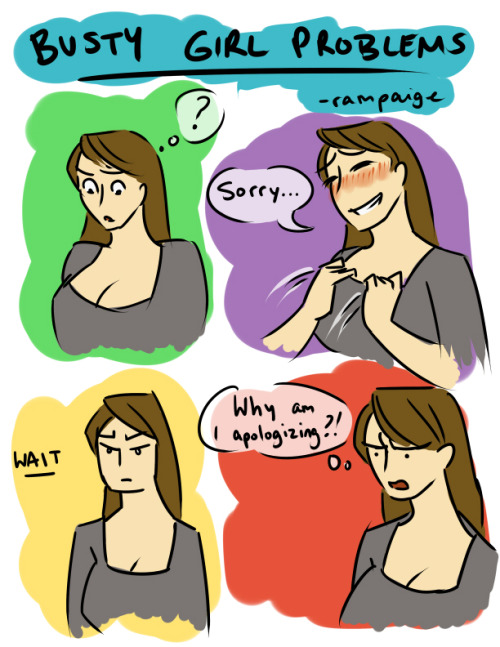Porn Pics bustygirlcomics:  Sorry, not sorry.  Seriously.