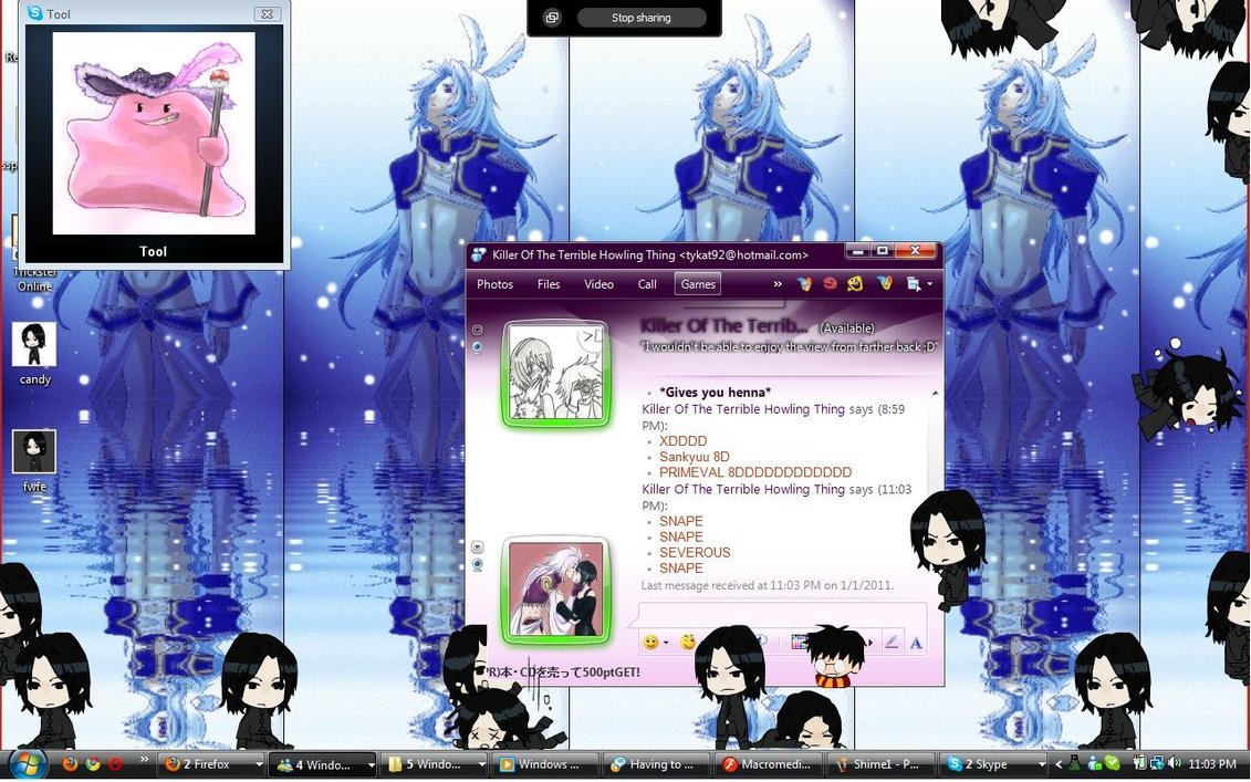 shimeji download free funtime freddy