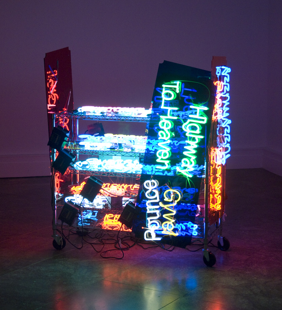 albrightknox:  DECADE Duo: Tracey Emin and Jason Rhoades Text, neon, and sexuality