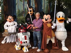 wickedwitchoftheeastcollins:  thedailywhat:  Breaking News of the Day: Disney Buys Lucasfilm, Says ‘Star Wars Episode 7’ In 2015: For a cool Ŭ.05 billion, Disney just scooped up Lucasfilm Ltd and Star Wars, putting them on the shelf next to Marvel,