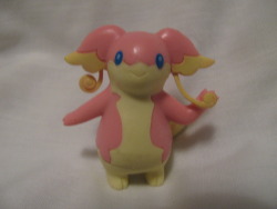 plushcrush:  Bootleg Audino Figure  I got this bunne figure the other day because it was cute and cheap the long tail is great lmfao though im tempted to knock the tail off, repaint it and give it a new tail out of clay to make it look nice!